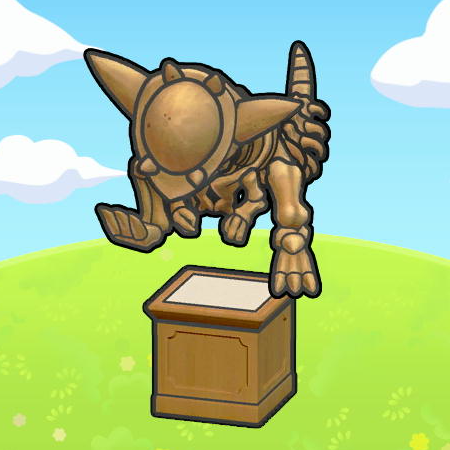 Headbutt Fossil display