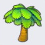 Large palm tree