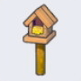 Wooden birdhouse